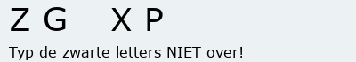Bevestigingscode