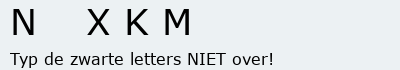 Bevestigingscode