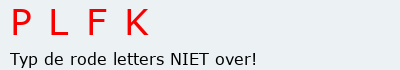 Bevestigingscode