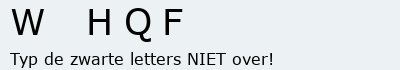 Bevestigingscode
