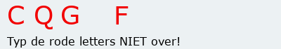 Bevestigingscode