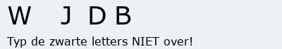 Bevestigingscode