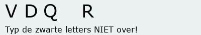 Bevestigingscode