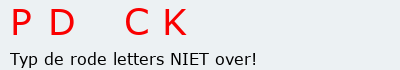 Bevestigingscode