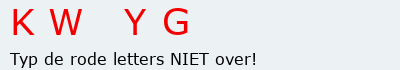Bevestigingscode