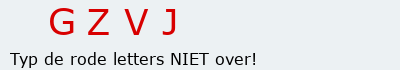Bevestigingscode