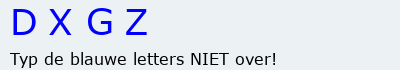 Bevestigingscode