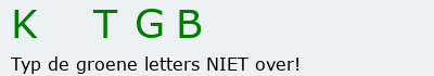 Bevestigingscode
