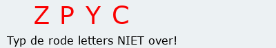 Bevestigingscode