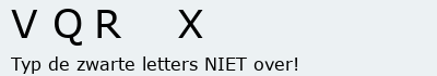 Bevestigingscode
