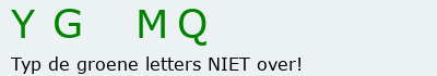 Bevestigingscode