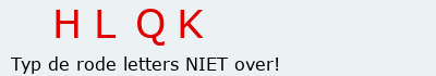 Bevestigingscode