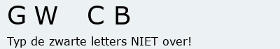 Bevestigingscode