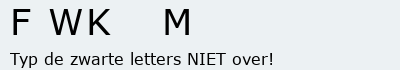 Bevestigingscode