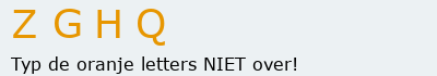 Bevestigingscode