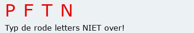 Bevestigingscode
