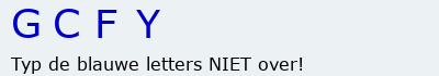 Bevestigingscode