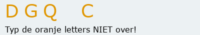 Bevestigingscode