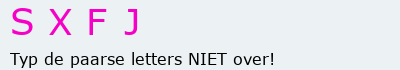 Bevestigingscode