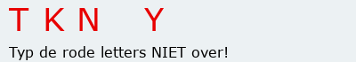 Bevestigingscode