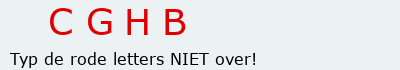 Bevestigingscode