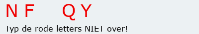 Bevestigingscode