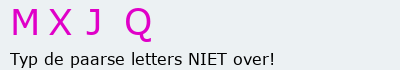 Bevestigingscode