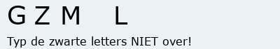 Bevestigingscode