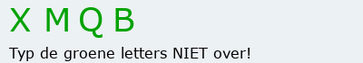 Bevestigingscode