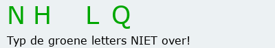 Bevestigingscode
