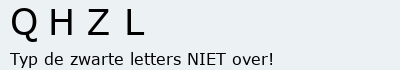 Bevestigingscode