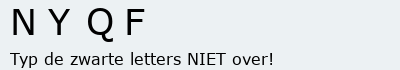 Bevestigingscode