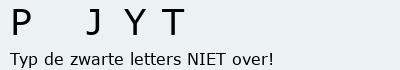 Bevestigingscode