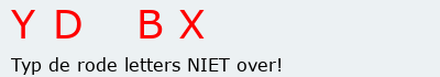 Bevestigingscode