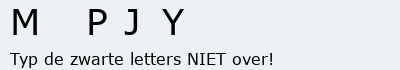 Bevestigingscode