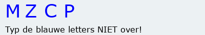 Bevestigingscode