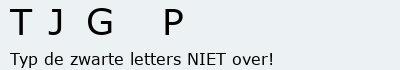 Bevestigingscode