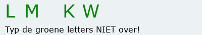 Bevestigingscode