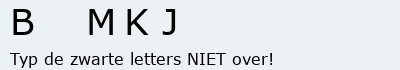 Bevestigingscode