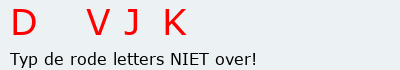 Bevestigingscode
