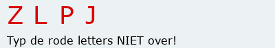 Bevestigingscode
