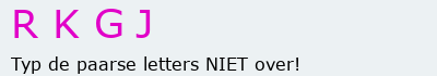 Bevestigingscode