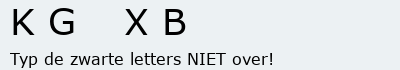Bevestigingscode