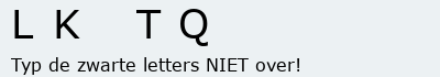 Bevestigingscode