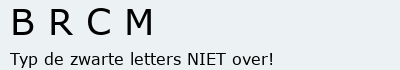 Bevestigingscode