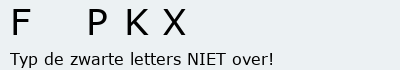 Bevestigingscode