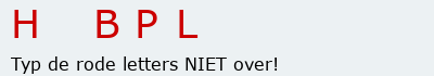 Bevestigingscode