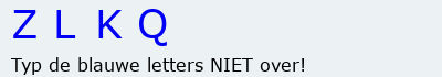 Bevestigingscode
