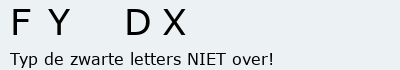 Bevestigingscode