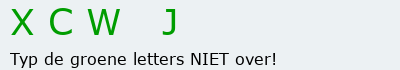 Bevestigingscode
